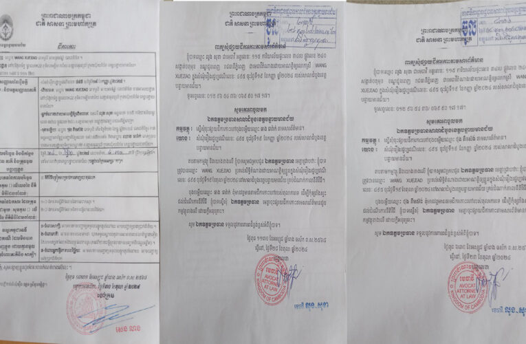 លោក មេធាវី លូង សុខា បានដាក់ពាក្យសុំផ្សាយដីកាកោះហៅសហចុងចម្លើយចំនួន២នាក់ក្នុងសំណុំរឿងរដ្ឋប្បវេណី តាមសារព័ត៌មានជាសាធារណៈទៅ ប្រធានសាលាដំបូងខេត្ត ដើម្បីឱ្យចូលបំភ្លឺ បន្ទាប់ពីមិនព្រមចូលខ្លួនតាមដីកាកោះហៅជាច្រើនលើក …