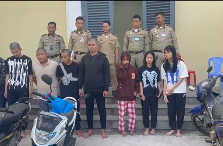 ចំនួន១២នាក់ ពាក់ព័ន្ធករណីឆក់ប្លន់និងហិង្សា…